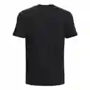 Under Armour Camiseta Manga Sisa de Hombre Negro Talla L