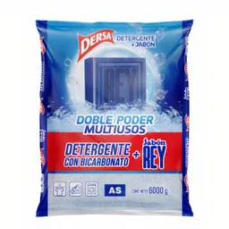 Dersa Detergente Doble Poder Multiusos en Polvo + Jabón Rey