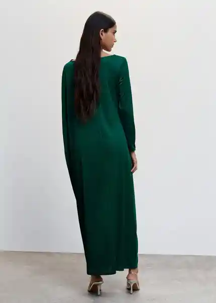 Vestido Leia-A Verde Talla XS Mujer Mango