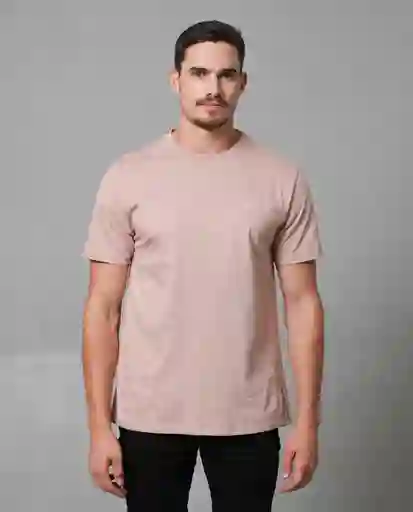 Camiseta Hombre Rosa Talla L 100G101_ROS151512 Rifle