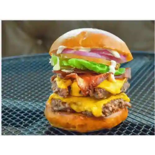 Hamburguesa Doble Cheese-bacon