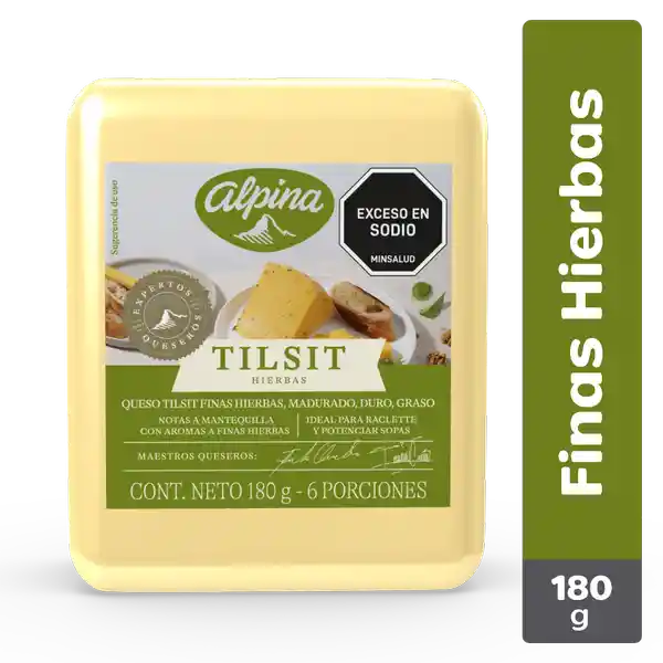 Alpina Queso Tilsit Finas Hierbas