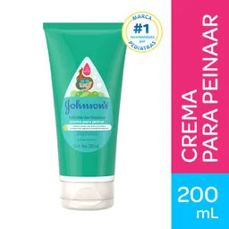 Johnson's Baby Crema para Peinar Hidratación Intensa 