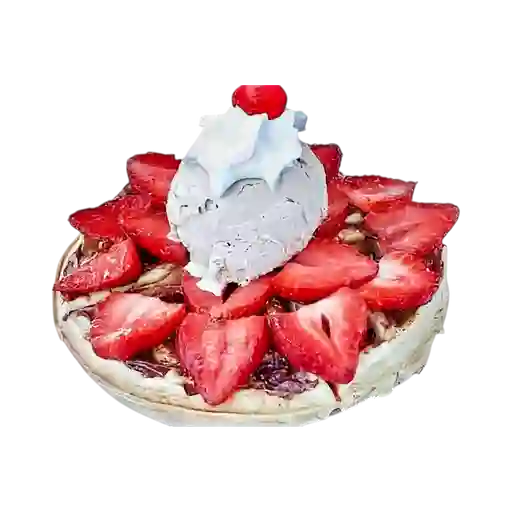 Waffle de Fresa