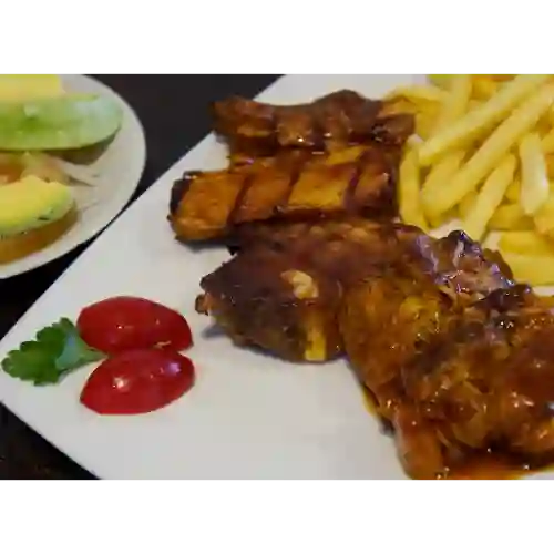 Costillas Cerdo BBQ