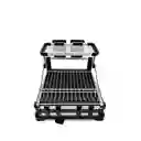 Escurridor Negro Doble 53.2 x 36.8 x 26.5 Ambiente Gourmet