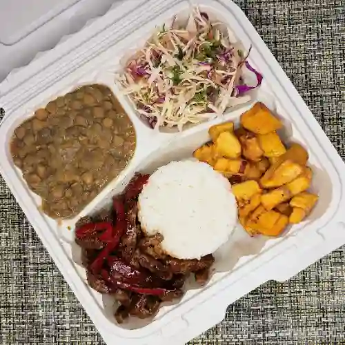 Menú Fajitas de Res Picante