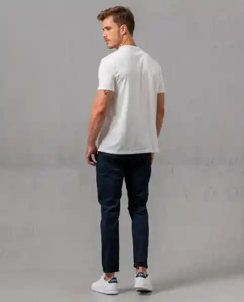 Camiseta Hombre Blanco XXL 100F101_BLA114800 Rifle