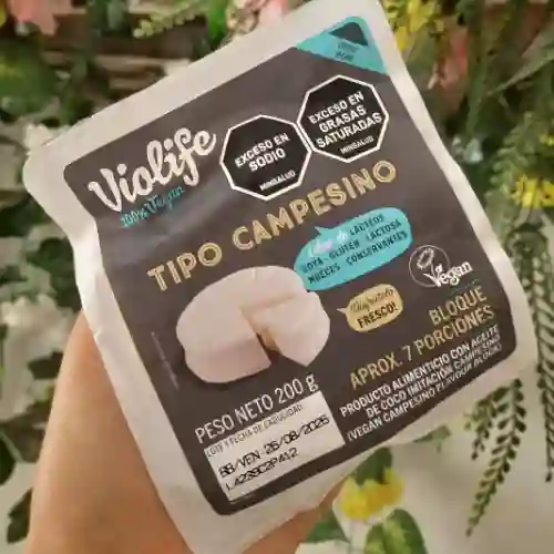 Queso Violife Bloque Tipo Campesino 200g