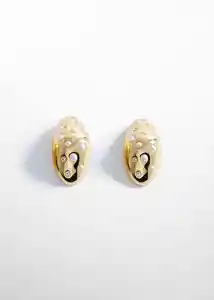 Pendientes Casie Oro Mujer Mango