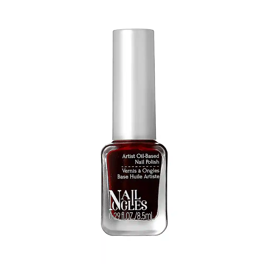 Miniso Esmalte Para Uñas de Base de Aceite Rojo Oscuro