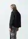 Chaqueta Benny Negro Puro Talla L Mujer 421G370 Naf Naf