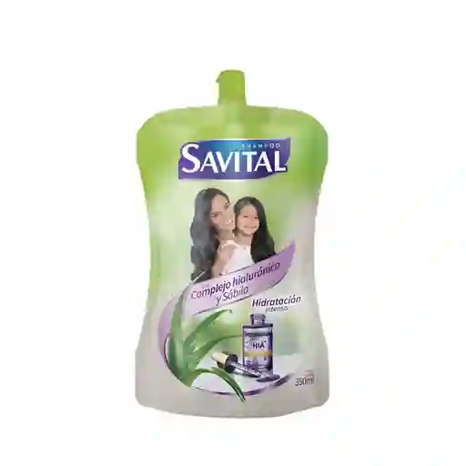 Savital Shampoo Complejo Hialurónico y Sábila