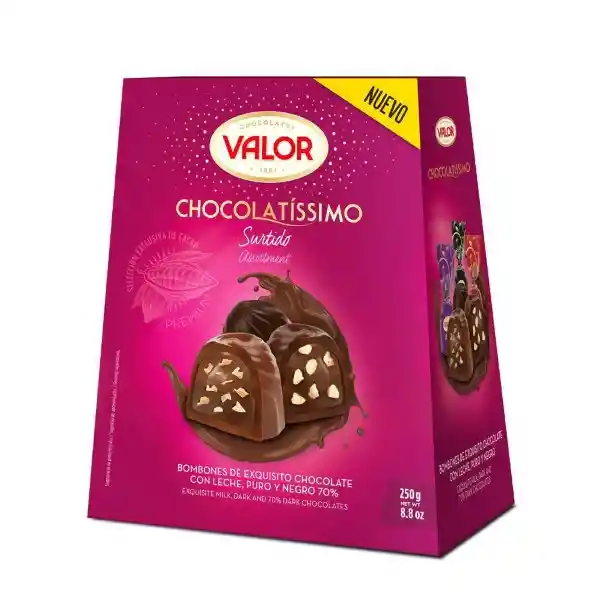 Bombón Chocolatisimo Surtido Valor