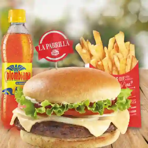 Combo Hamburguesa Xtrema