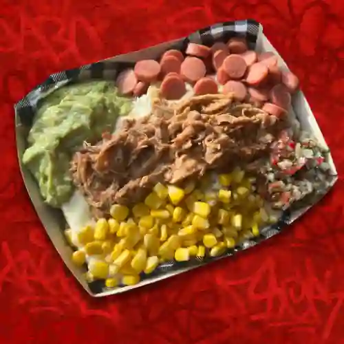 Salchi Al Pastor Doble