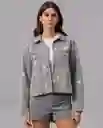 Chaqueta Mujer Gris Estano Medio Talla L 74854 Rifle
