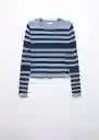 Buzo Jersey Cropy Navy Talla 19 Teen Niñas Mango