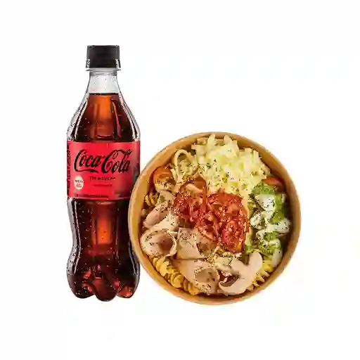 Combo Sanamente Bowl Pasta y Pastrami de Pavo + Coca Cola Sin Azucar