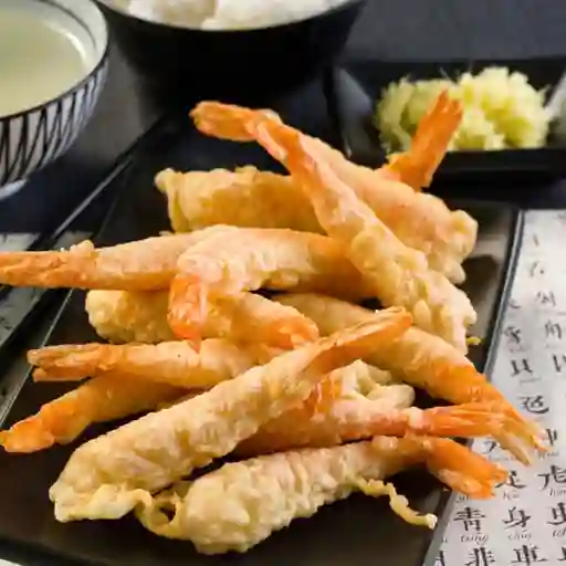 Langostinos en Tempura Japonesa