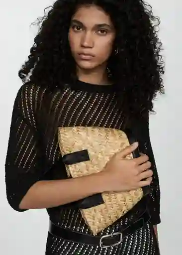 Jersey Reus Negro Talla M Mujer Mango