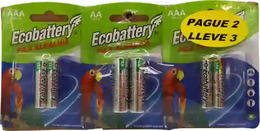 Ecobattery Pila AA + Pila Eco AAA