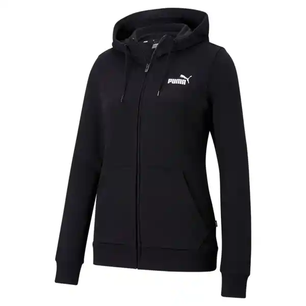 Puma Hoodie Ess Small Logo Full-Zip Tr W Negro L Ref: 586813-01