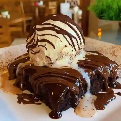 Brownies con Helado