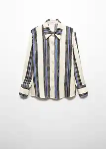 Camisa Ivanka Crudo Talla S Mujer Mango