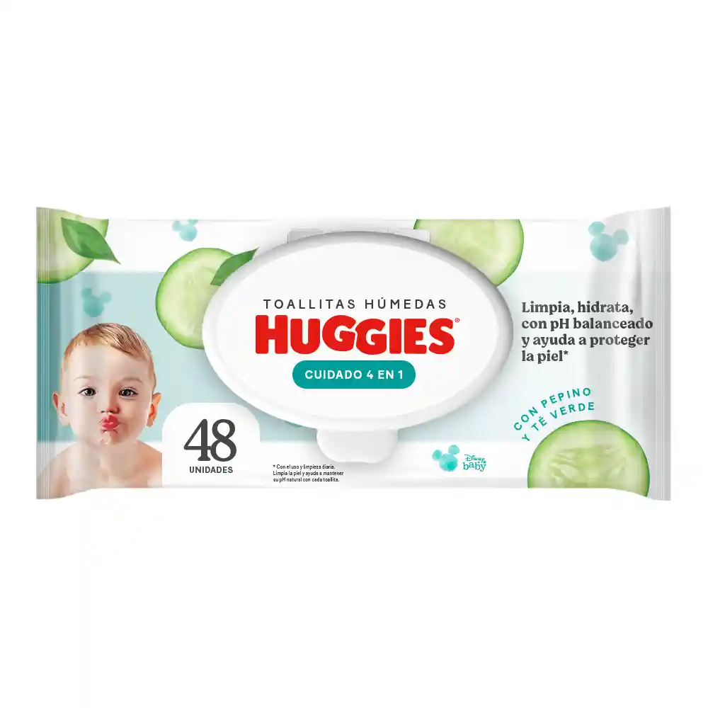 Toalla Húmedas Huggies One & Done 48 Und