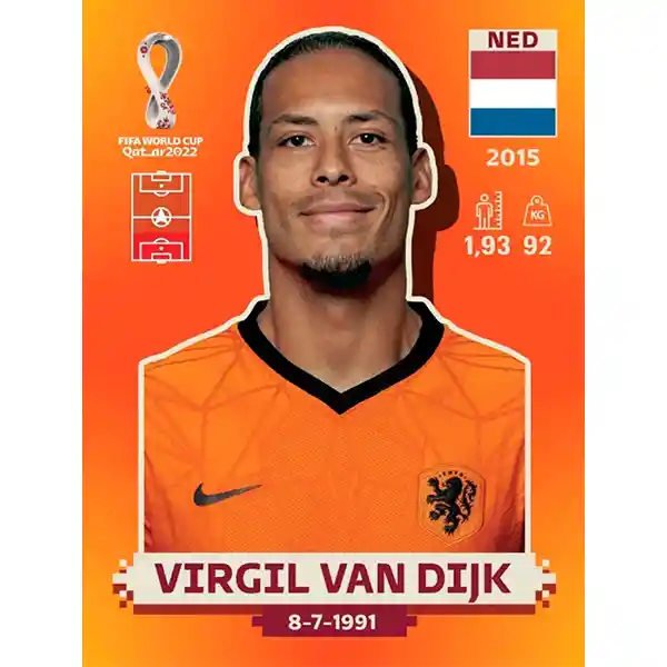 Ned 8 Virgil Van Dijk