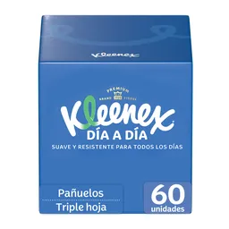 Pañuelos Faciales Kleenex Cubo 60 Und
