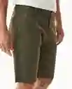 Short Chino Masculino Café Khaki Claro Talla 32 Chevignon