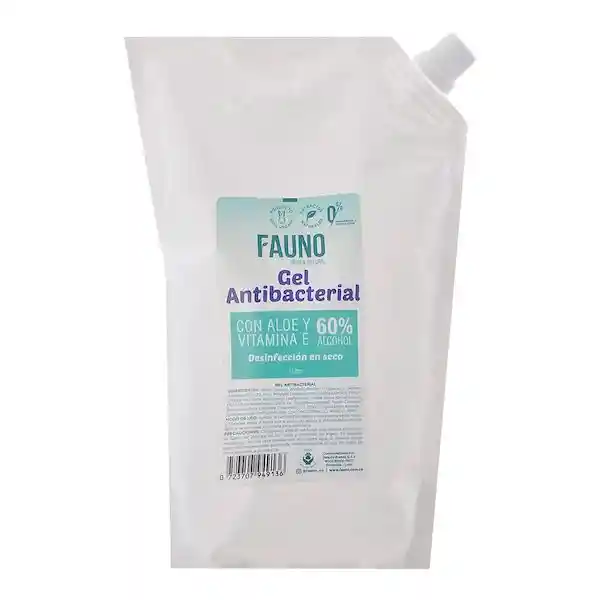 Fauno Gel Antibacterial 60% Alcohol