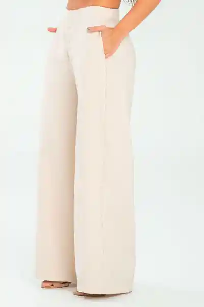 Pantalón Nholan Color Beige Medio Talla 12 Ragged