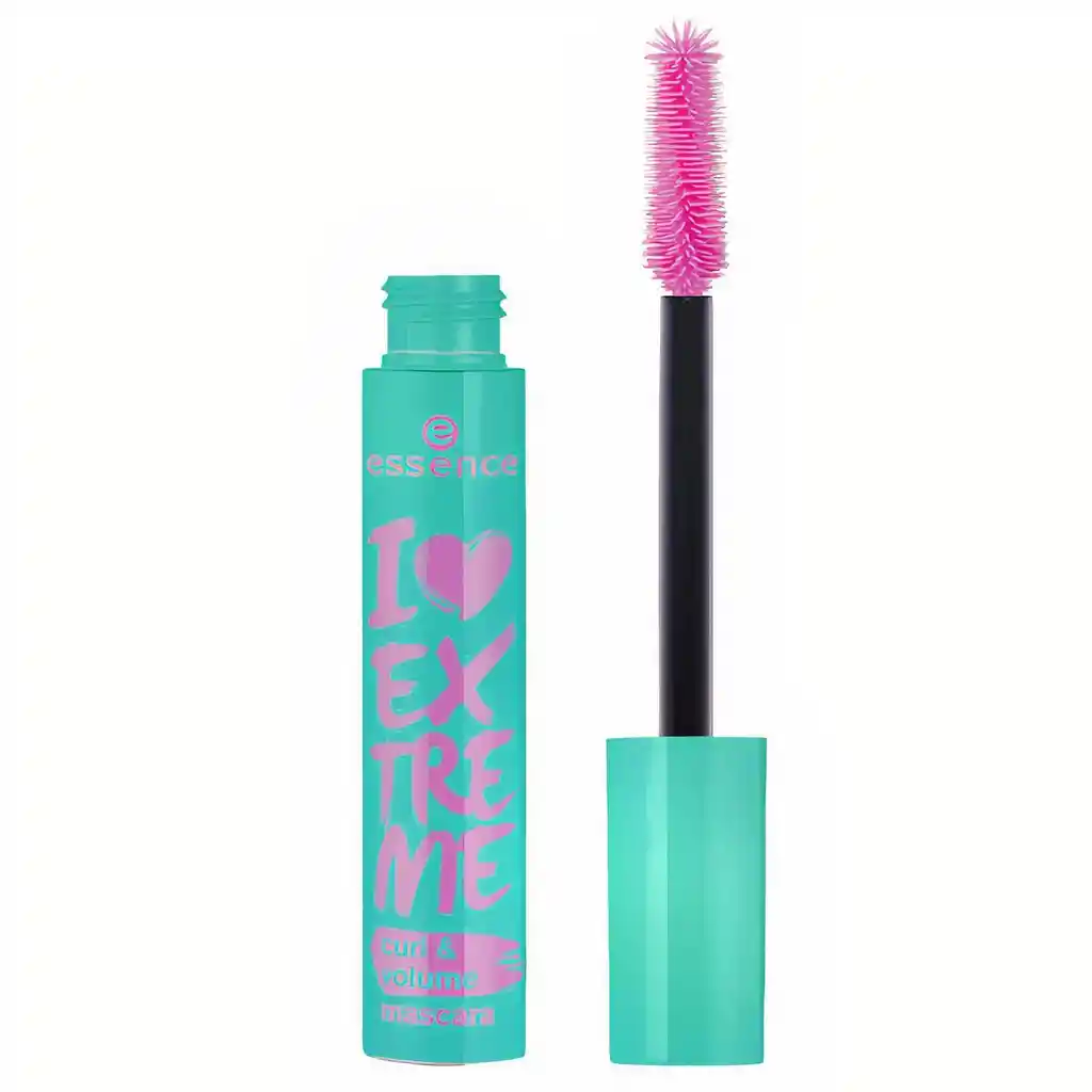 Essence Pestañina I Love Extreme Volumen And Curl Lavable Negra