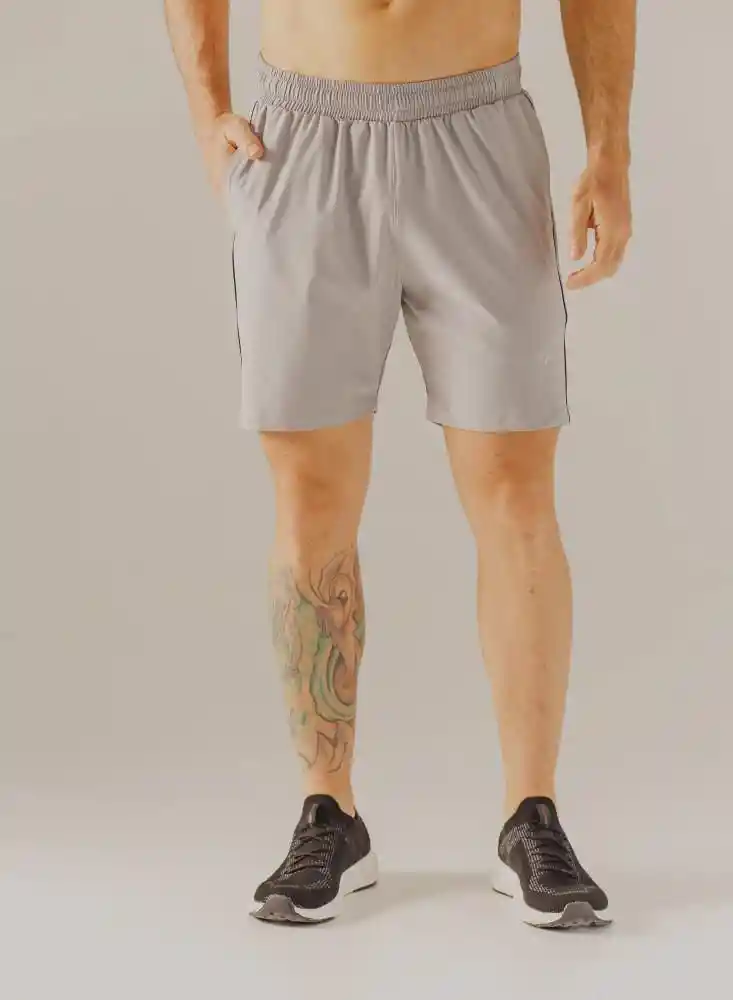 Paquete X2 Pantaloneta Plano Xxl - Gris