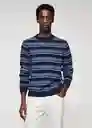 Saco Jersey Recy Índigo Talla XXL Hombre Mango