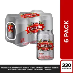 Costeña Cerveza Lager Pack