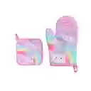 Set de Cocina Unicornio Serie Mis Pastelitos Miniso