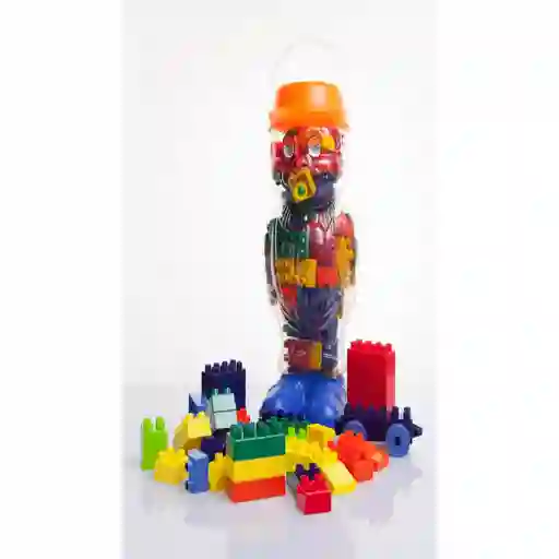 Creaplast Bloques Básicos Muñeco (60 Piezas)
