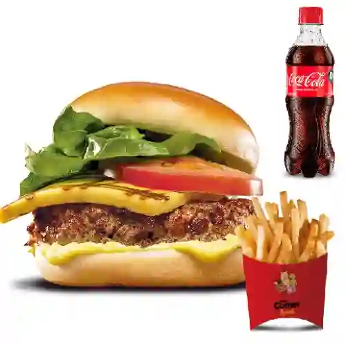 Combo Queso Parrilla + Coca Cola
