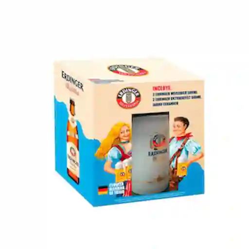 Erdinger Pack Cerveza Weissbier y Oktoberfest