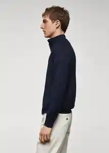Buzo Jersey Tenp Navy Talla XL Hombre Mango