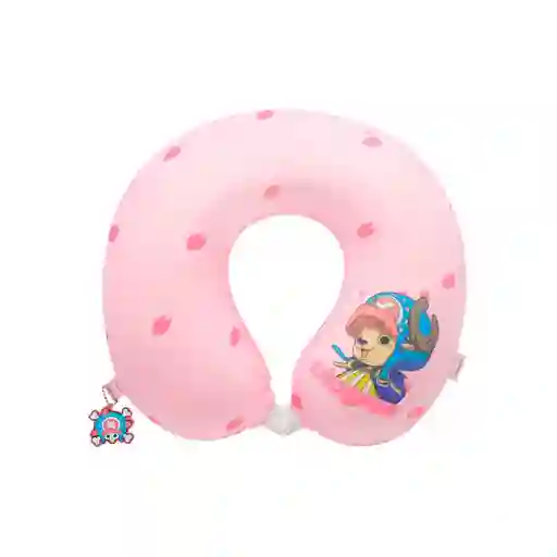 Almohada de Viaje Para el Cuello Chopper One Piece Rosa Miniso