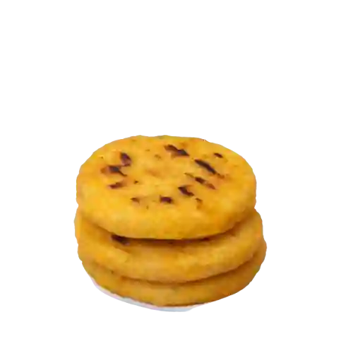 Arepa Crocante de Maíz Pelao