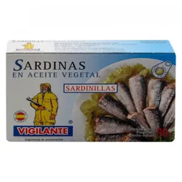 Vigilante Sardinas en Aceite Vegetal