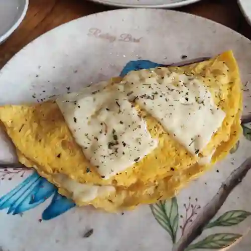 Desayuno Omelette Polllo Maiz