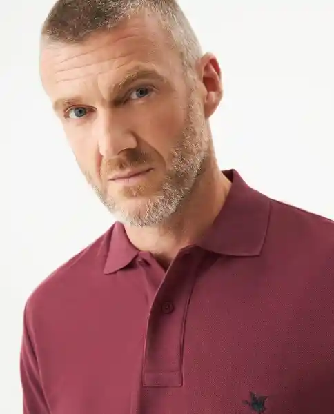 Camiseta Polo Classic Rojo Uva Ultraoscuro Talla XXL Chevignon
