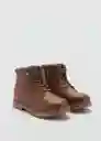 Botines Benc Chocolate Talla 38 Niños Mango